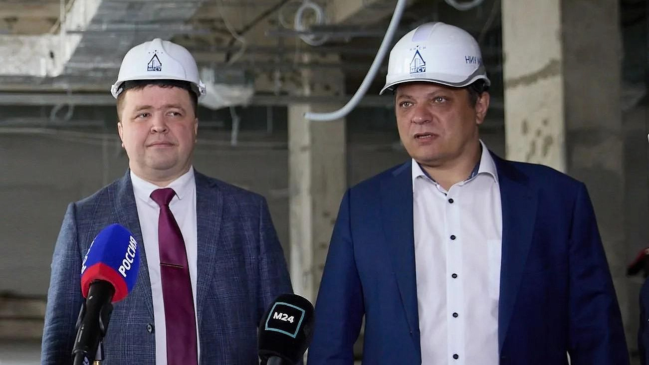 Готовность блоков "А" и "Б" нового кластера НИУ МГСУ составляет более 60%