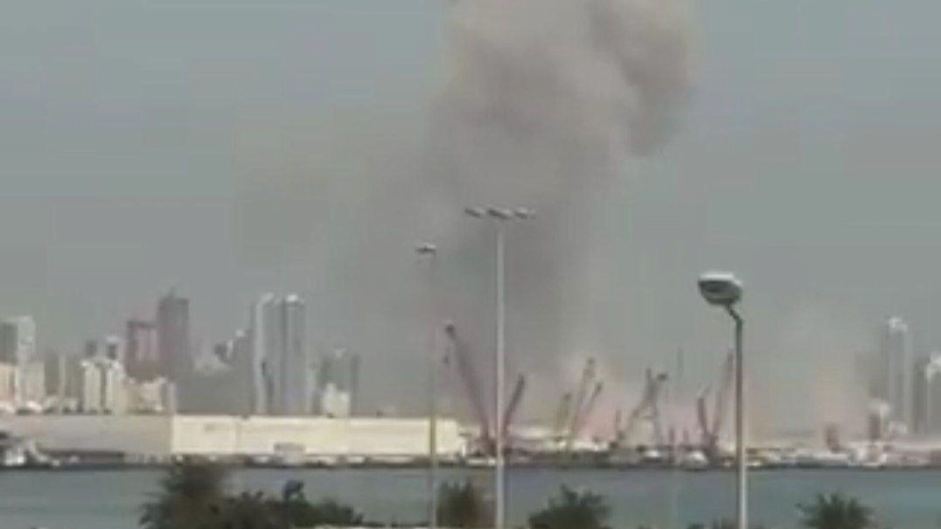 В Бахрейне центр обслуживания флота США подвергся ракетному обстрелу