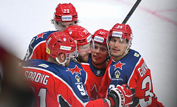 ЦСКА обыграл московское "Динамо" в матче КХЛ