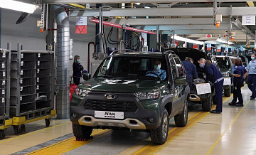 В Минпромторге рассказали о росте производства автомобилей в России