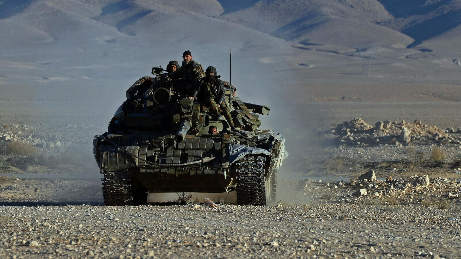 Сирийская армия восстановила контроль вдоль трассы Мухарди — Скальбия