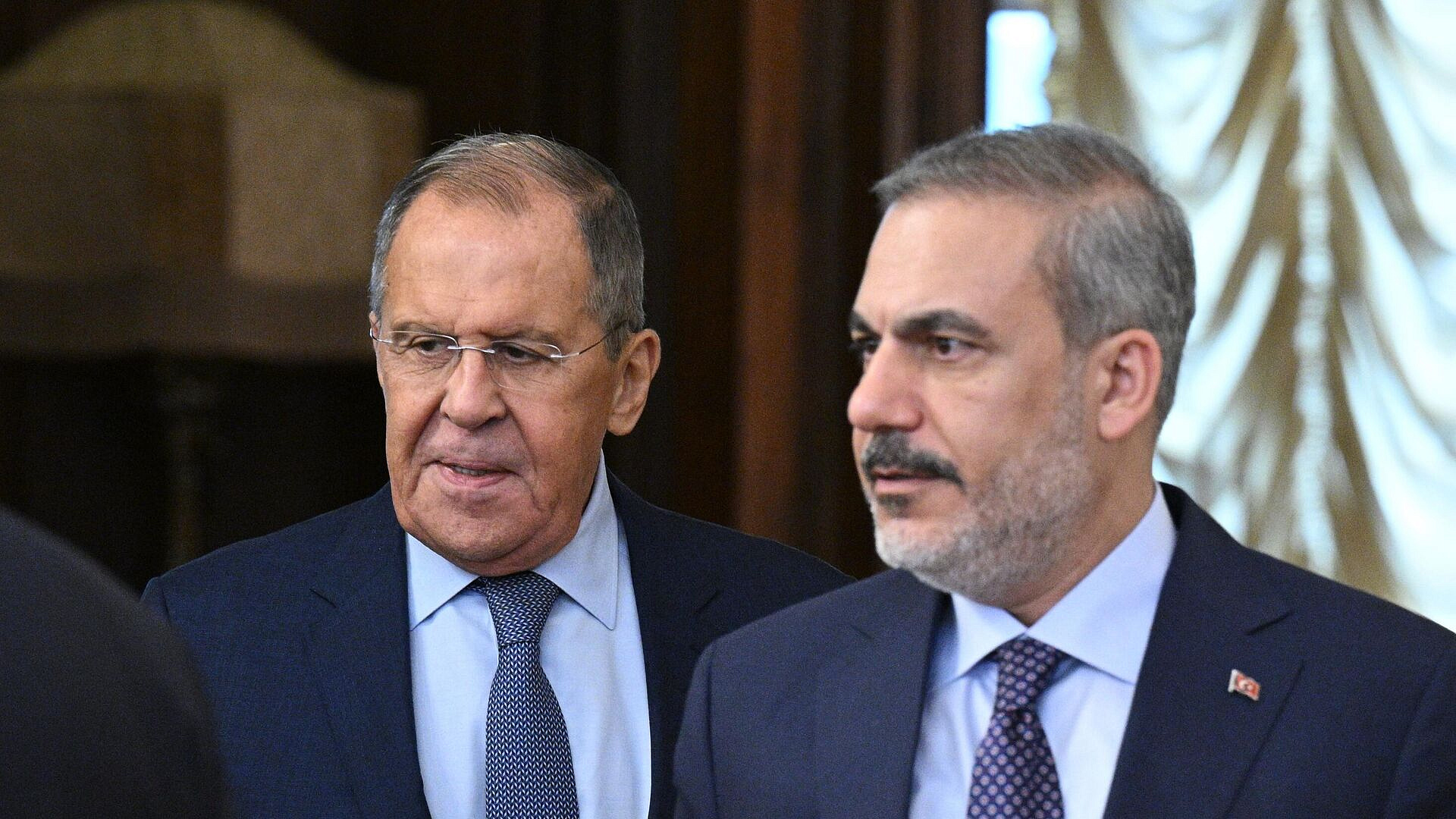 Лавров проведет переговоры с главой МИД Турции в Москве