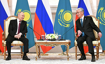 Путин уверен, что его визит послужит развитию отношений России и Казахстана