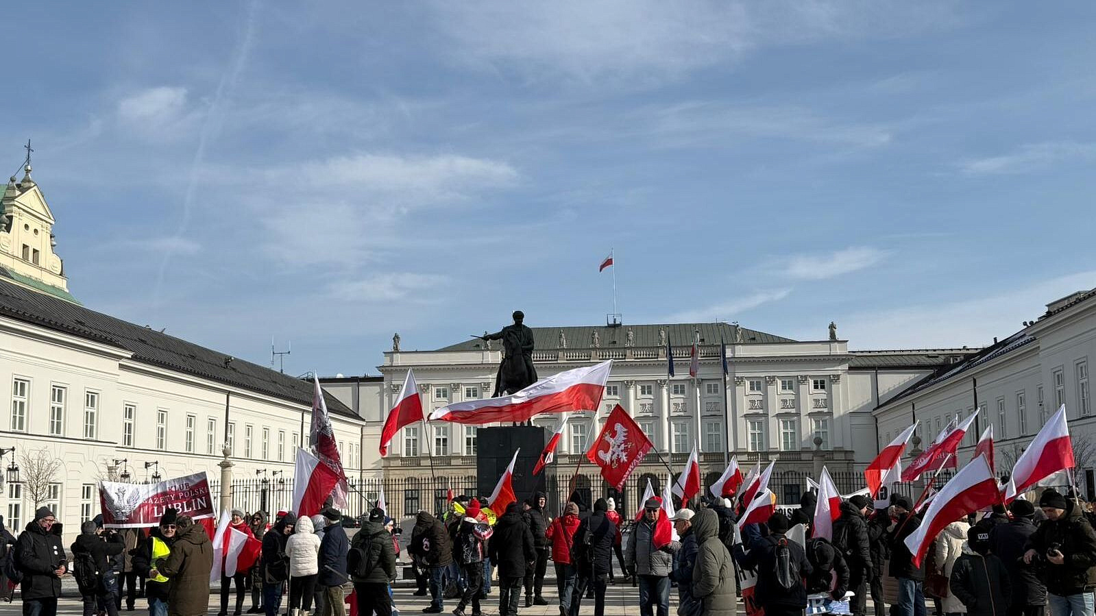В Польше проходит акция протеста против участия в программе SAFE