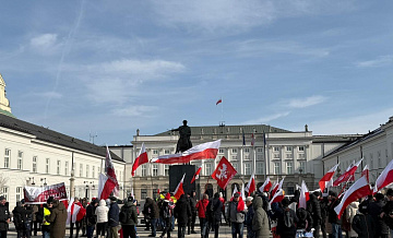 В Польше проходит акция протеста против участия в программе SAFE