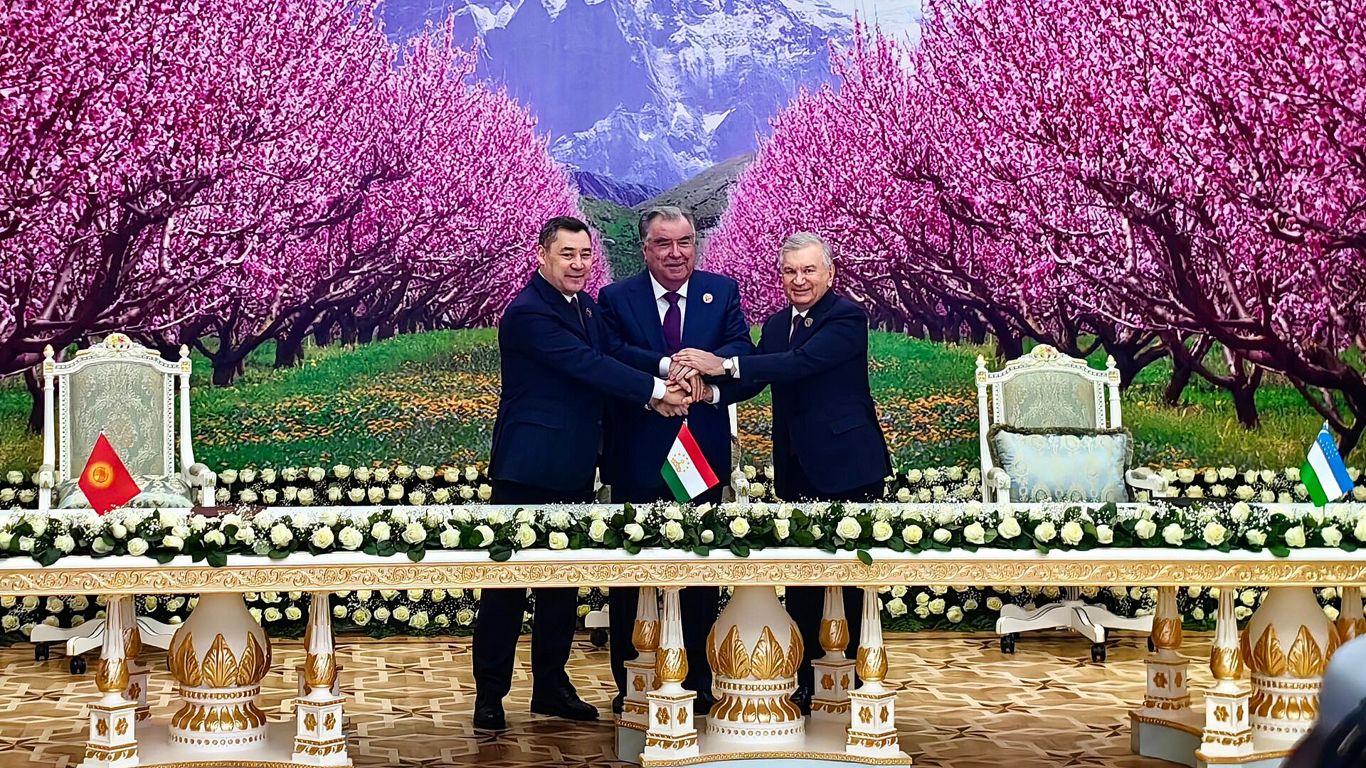 Жапарова, Рахмона и Мирзиеева наградят премией мира в Петербурге