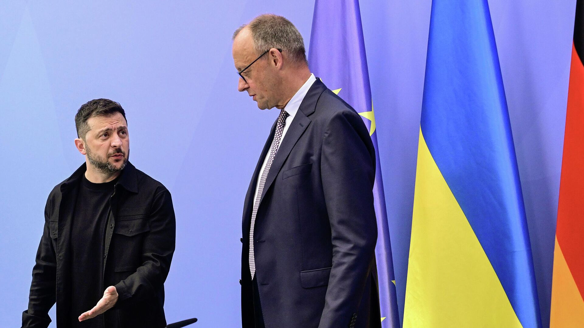 Зеленский встретился с канцлером Германии