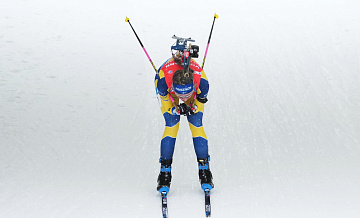 Эберг выиграла женскую гонку преследования на этапе КМ в Оберхофе