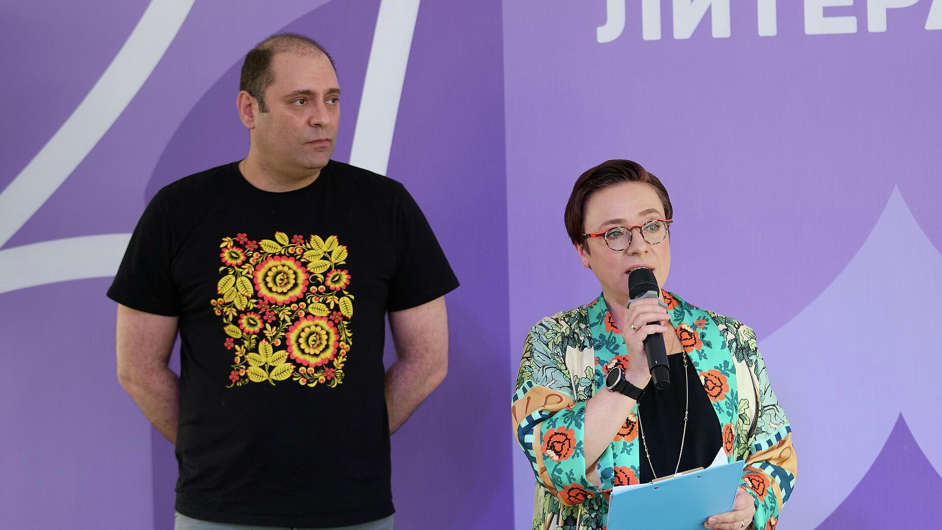 На фестивале "Красная площадь" представили новый роман Вячеслава Бавидова
