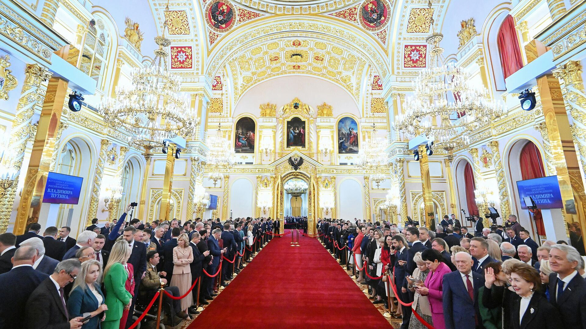 Это впервые. Песков рассказал о приглашенных на инаугурацию Путина
