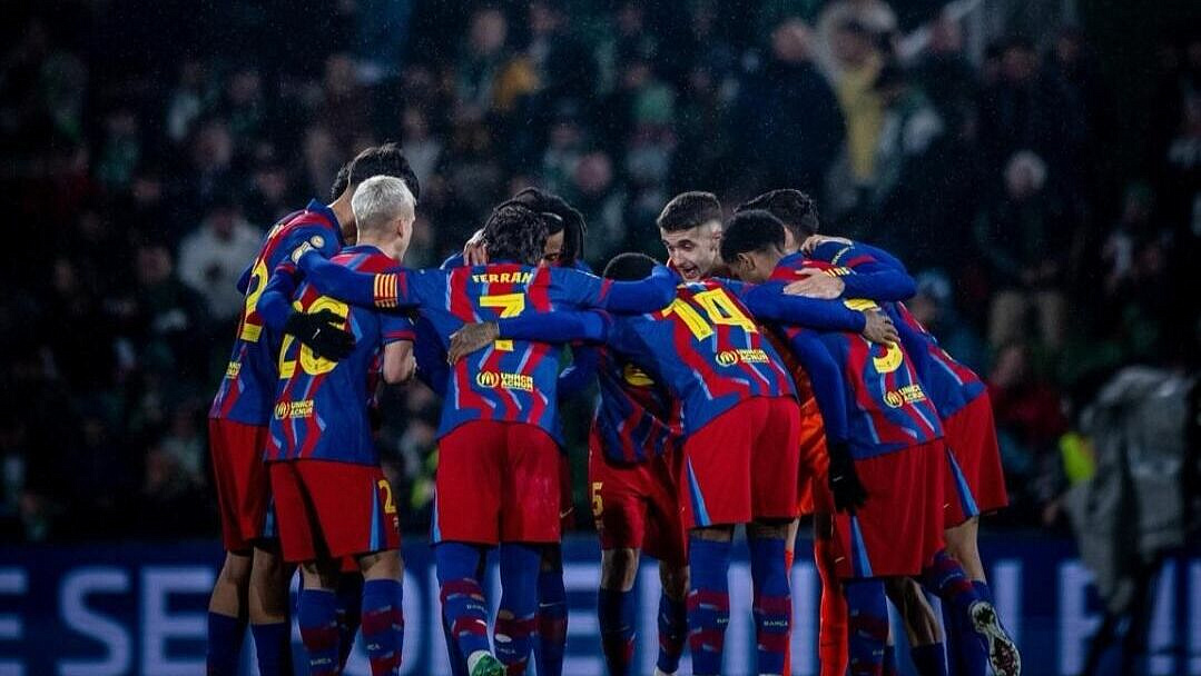 "Атлетико" разгромил "Барселону" в первом матче 1/2 финала Кубка Испании