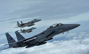 Пентагон отказался приводить подробности потери трех истребителей США