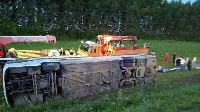 В Татарстане рассказали о состоянии пострадавших в ДТП с автобусом