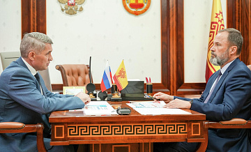 Николаев представил полпреду президента РФ направления развития Чувашии