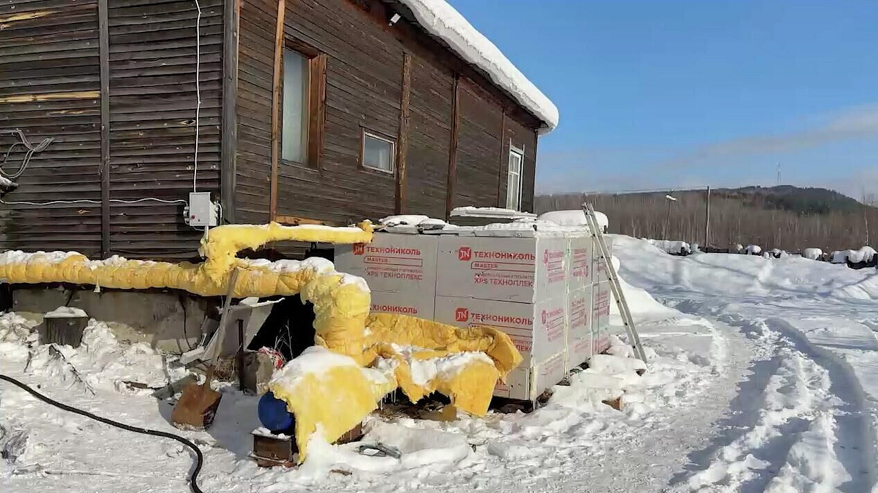 В зоне ЧС в Бодайбо к теплу подключены 122 дома
