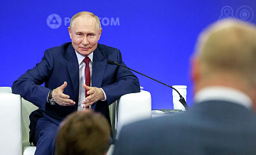 Путин оценил строительство промышленных мощностей в Курской области