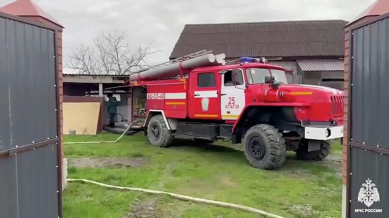 В Чечне оползни повредили восемь частных домов