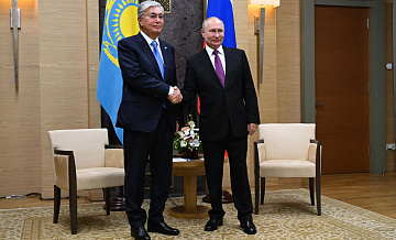 Путин и Токаев подпишут протокол о поставках нефти в Казахстан