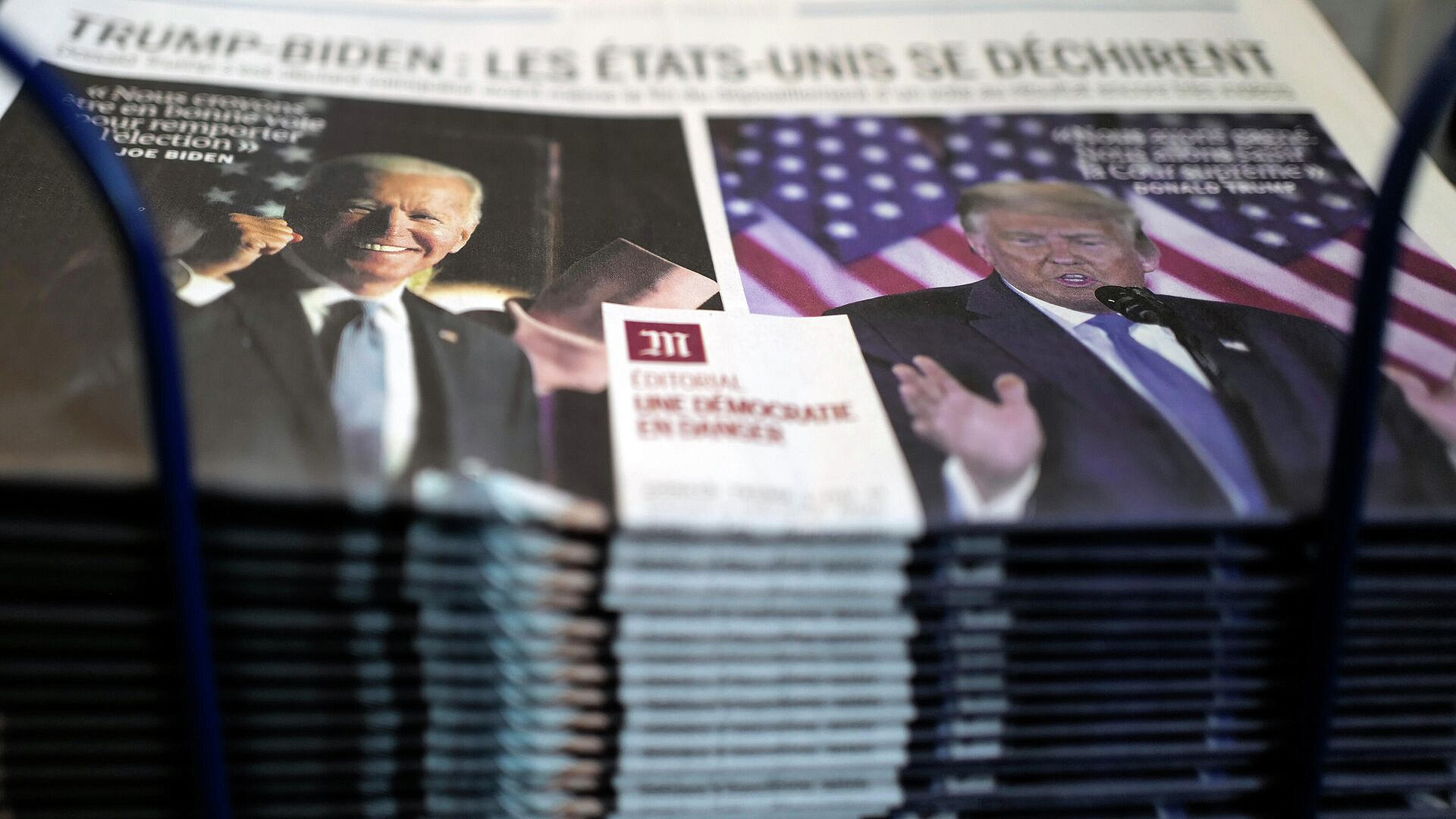 Байден опередил Трампа в предвыборном опросе избирателей