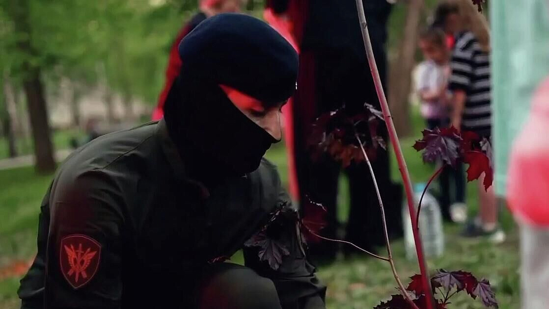 В ДНР высадили двенадцать кленов в память о погибших жителях республики