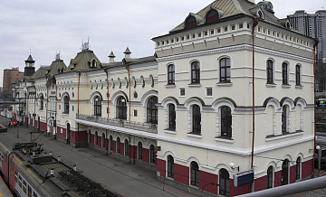 Информирующий о выборах поезд отправился из Владивостока в Москву