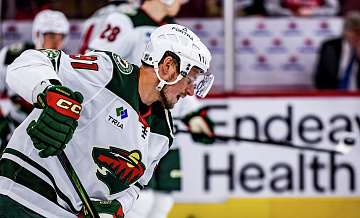 Дубль Тарасенко не спас "Миннесоту" от поражения в матче НХЛ с "Монреалем"