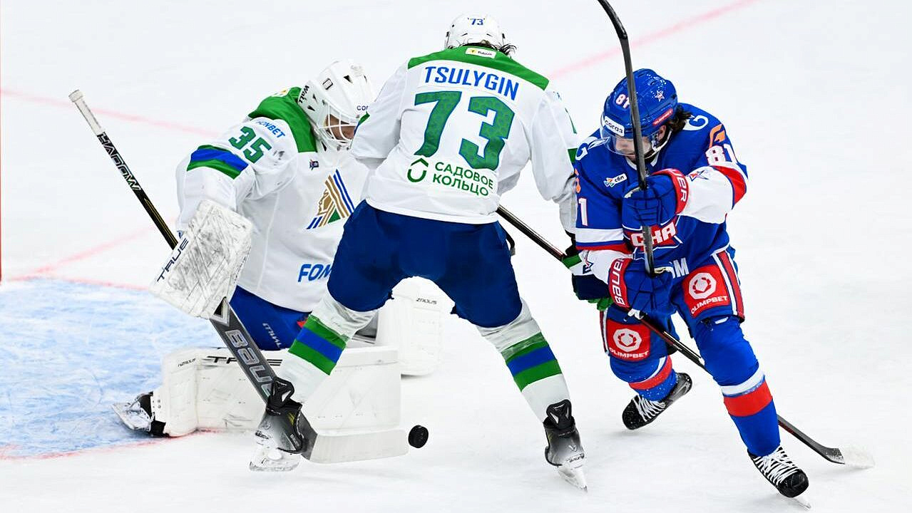 Шайба Голдобина помогла СКА одержать пятую победу подряд в КХЛ