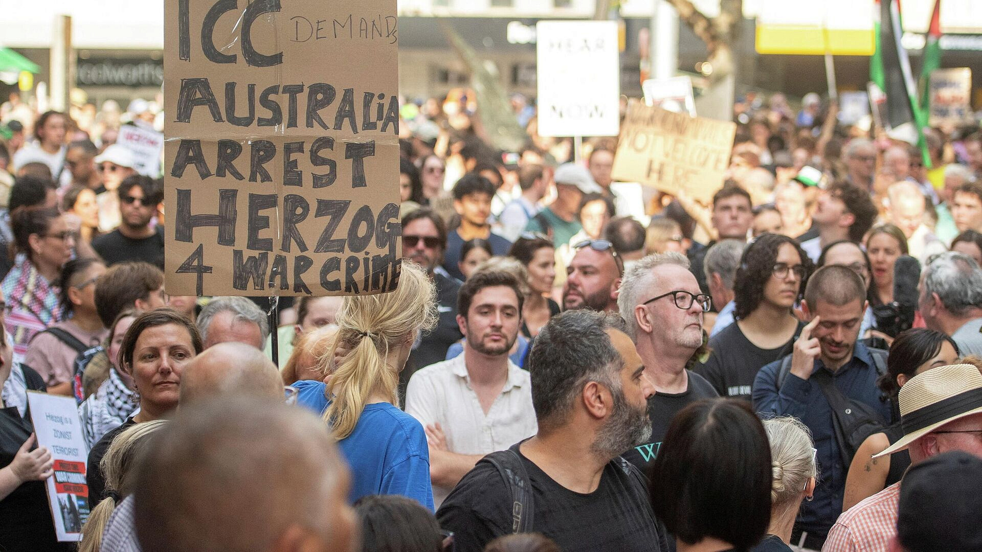 В Австралии прошли протесты из-за визита президента Израиля