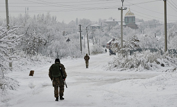Пехота ВСУ замерзает в блиндажах под Красным Лиманом
