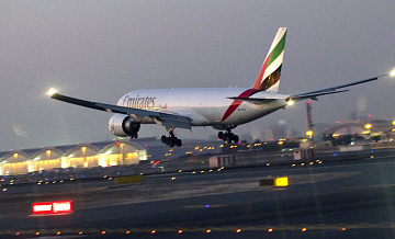 Первый с начала кризиса рейс Emirates в Москву вылетел из Дубая