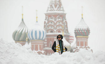 В Москве высота снежного покрова достигла 57 сантиметров
