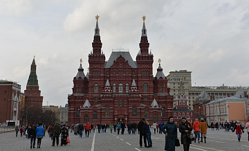 Красную площадь в Москве закрыли для посетителей