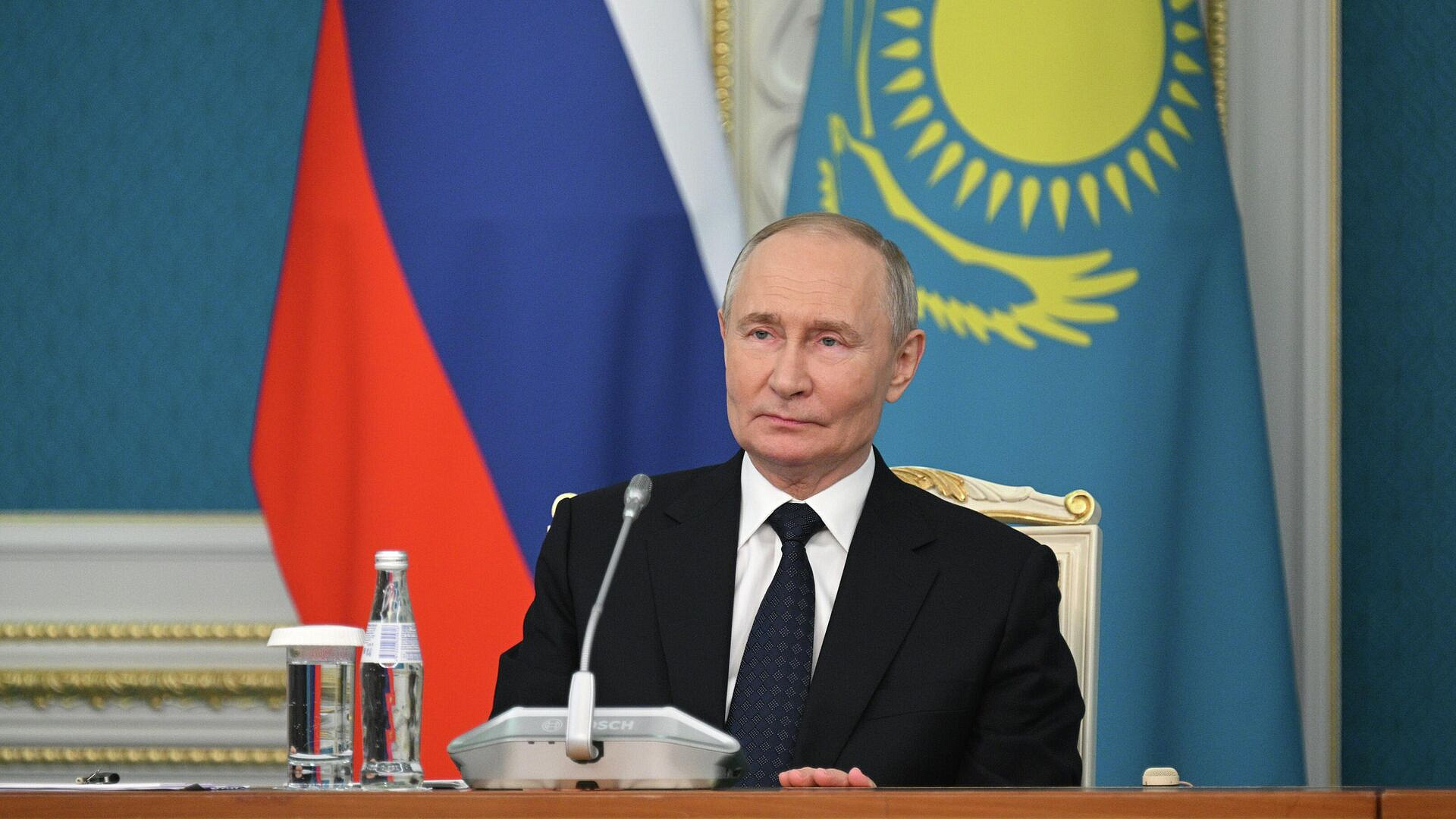 Путин начнет трехдневный госвизит в Казахстан