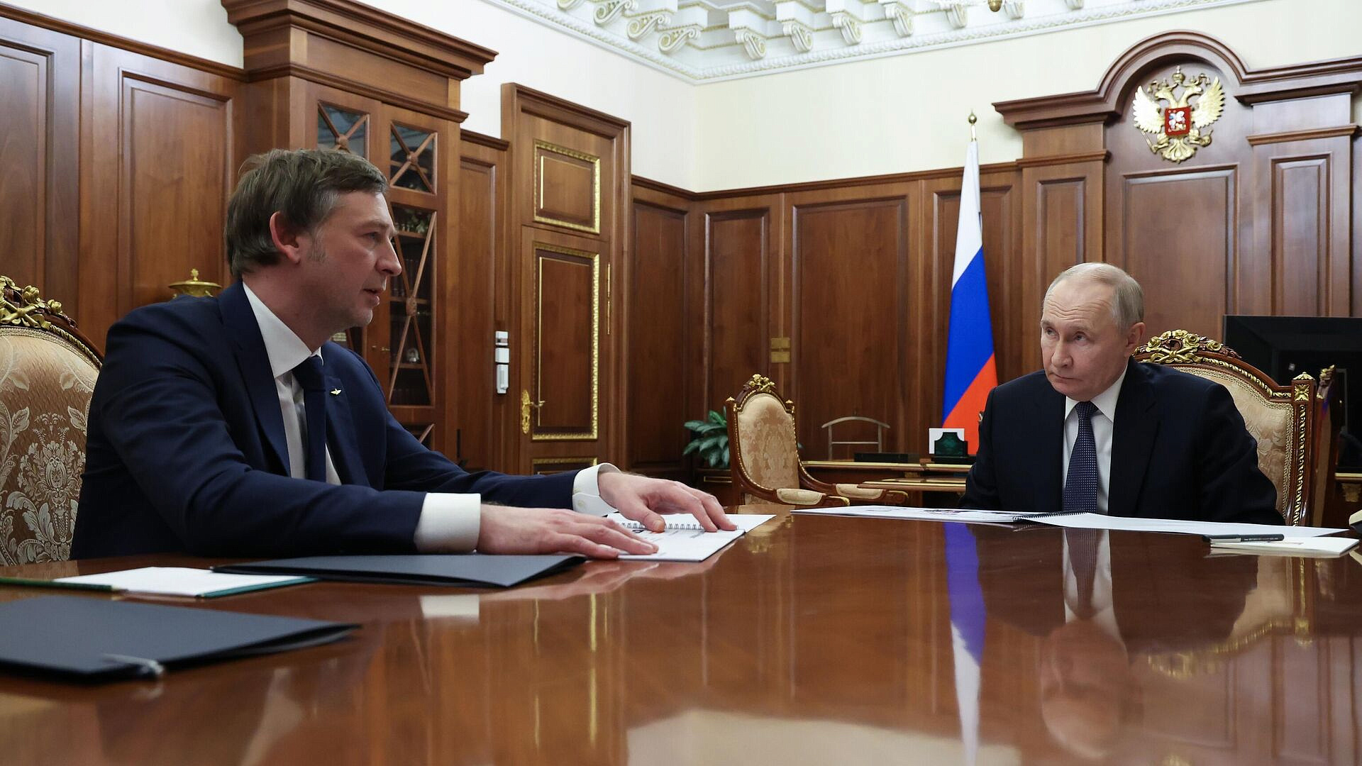 Путин предложил главе "Аэрофлота" обсудить состояние парка воздушных судов