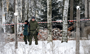 После обрушения здания военной полиций в Ленинградской области завели дело