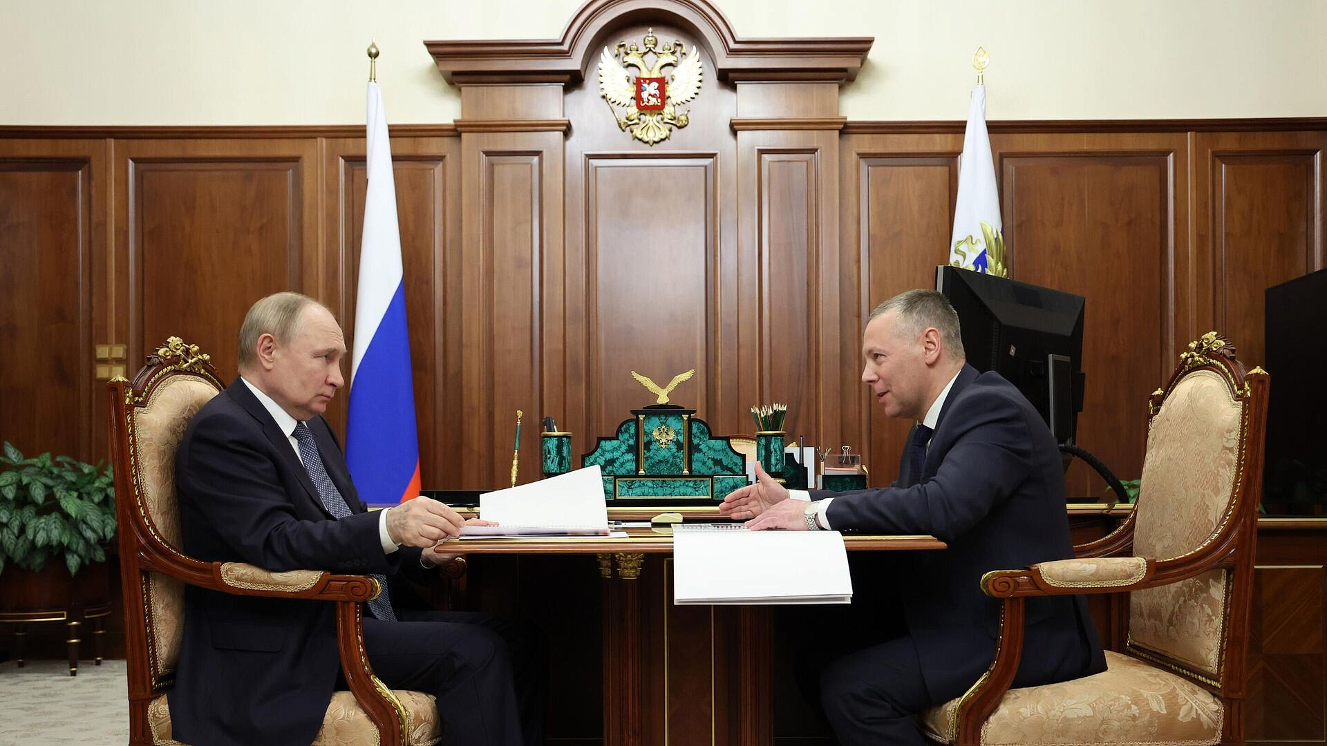 Ярославский губернатор отчитался Путину о газификации в регионе