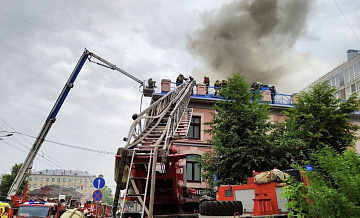 В Нижнем Новгороде локализовали пожар в частной клинике