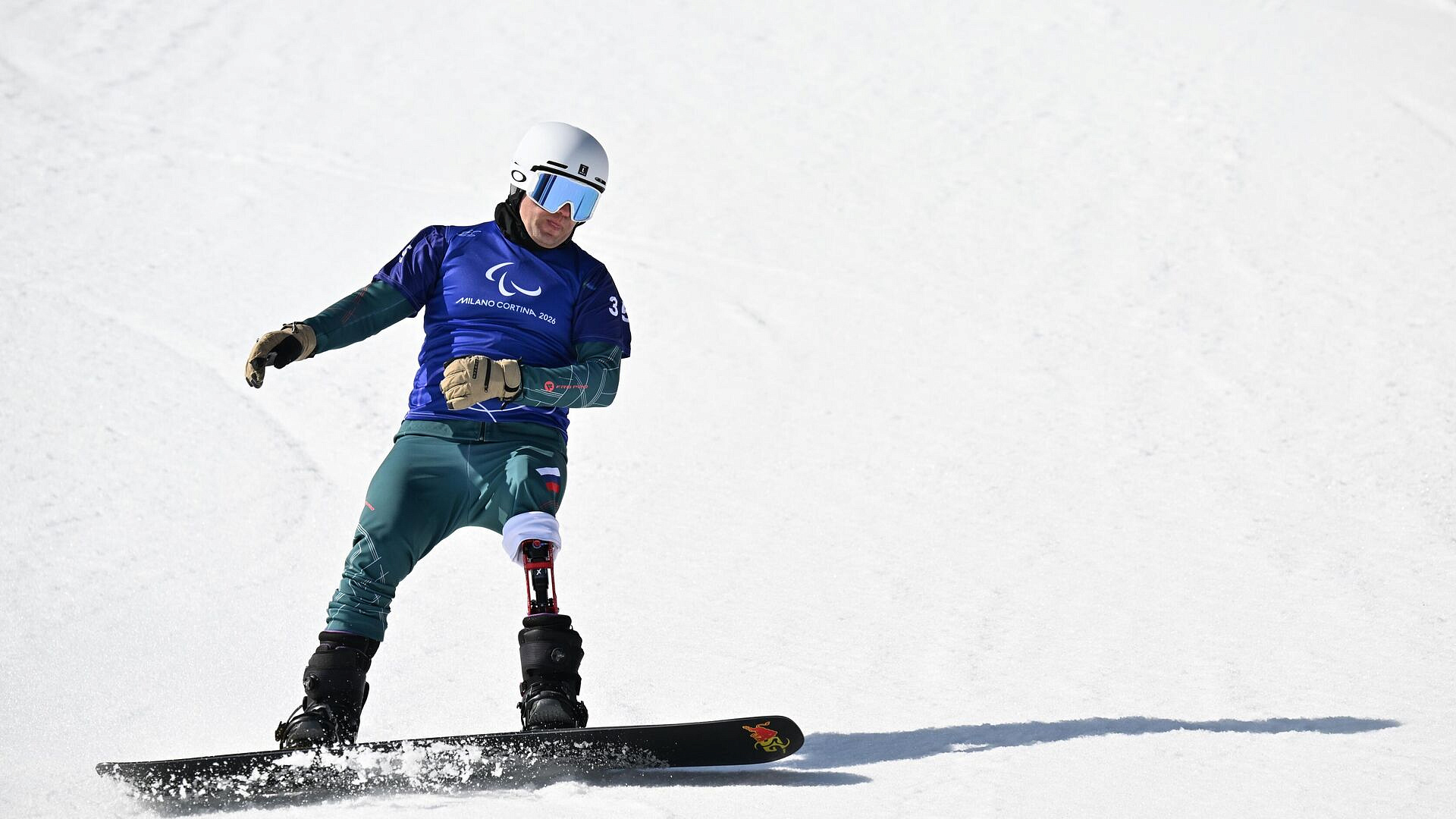 Фадеев идет 12-м после первой попытки в банкед-слаломе на Паралимпиаде